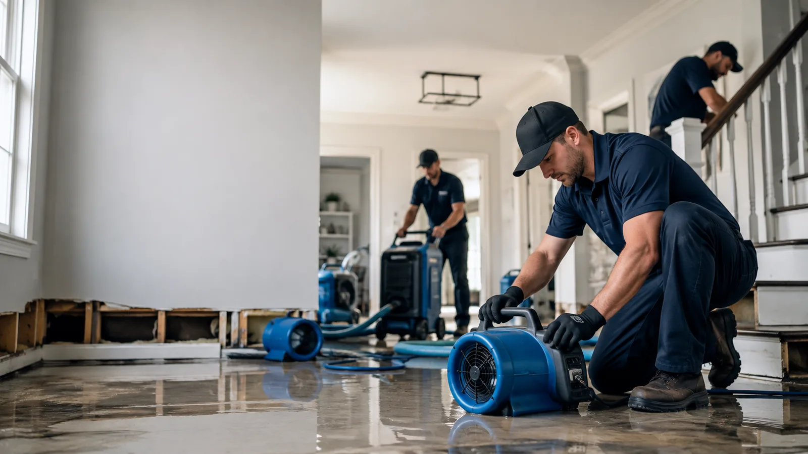 Water Damage Restoration in Flatwoods, LA near me
